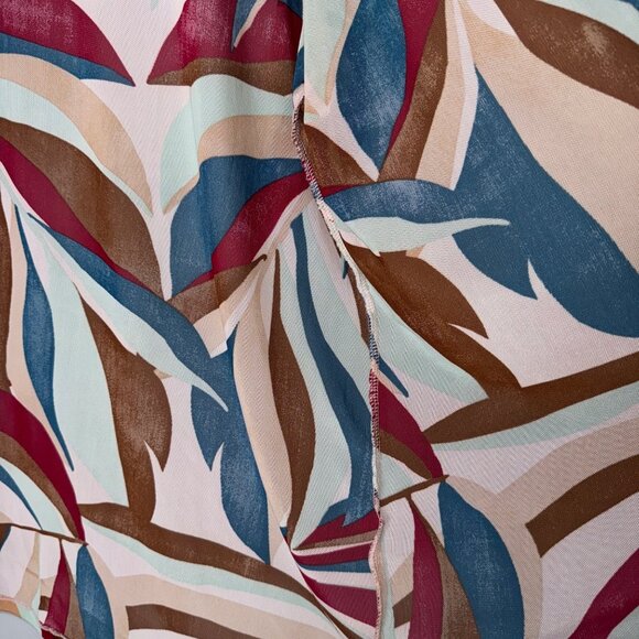 Lane Bryant Womens Abstract Print Kimono Cardigan Size 14/16 Multicolor - Picture 5 of 7